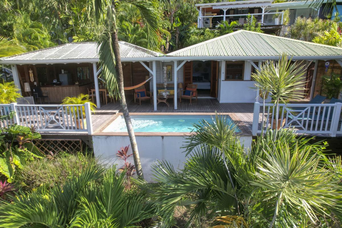 39.Location Villa piscine Deshaies Guadeloupe_Villa vue mer